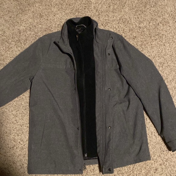 Dockers Wool Jacket with Quilted Bib - Picture 15 of 16